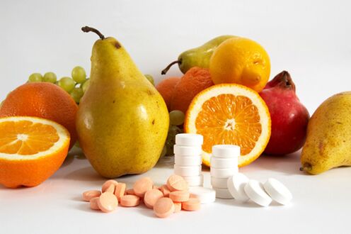 Erkek gücü için sağlıklı meyveler ve vitamin kompleksleri